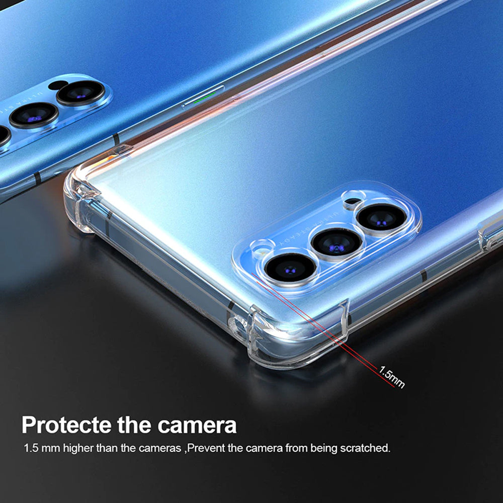 Bumper Clear Case for OPPO Reno 4 5G