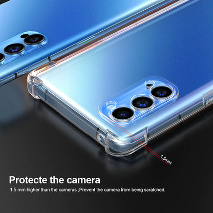 Bumper Clear Case for OPPO Reno 4 5G
