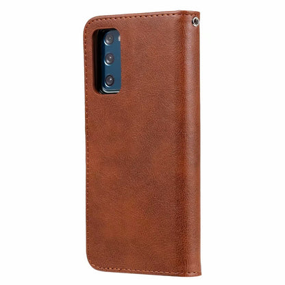 Slim Detachable Leather Wallet Case for Samsung Galaxy S21 Ultra