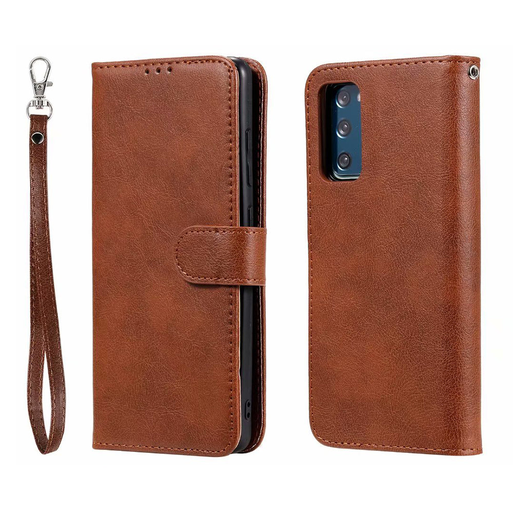 Slim Detachable Leather Wallet Case for Samsung Galaxy S21 Ultra