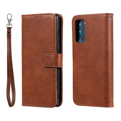 Slim Detachable Leather Wallet Case for Samsung Galaxy S21 Plus