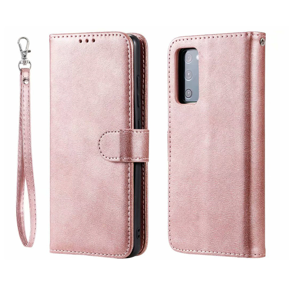 Slim Detachable Leather Wallet Case for Samsung Galaxy S21 Plus