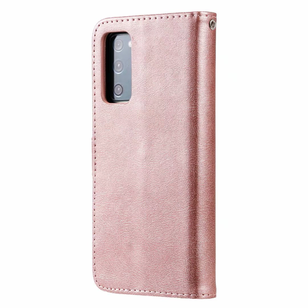 Slim Detachable Leather Wallet Case for Samsung Galaxy S21 Plus