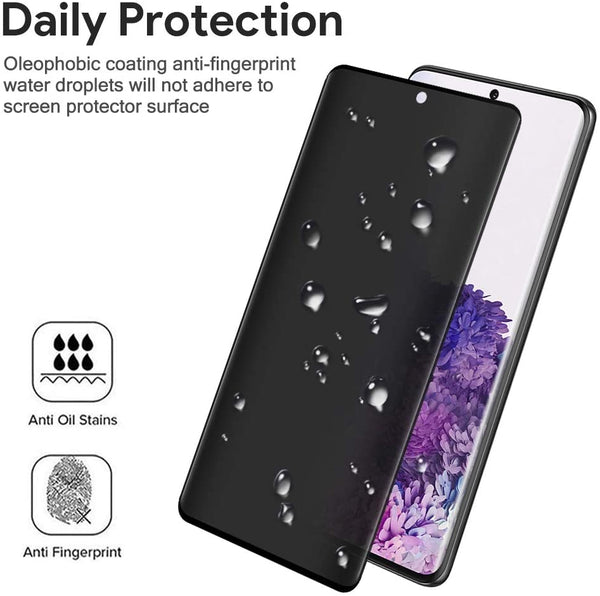 Privacy Glass Screen Protector for Samsung Galaxy S20 Plus