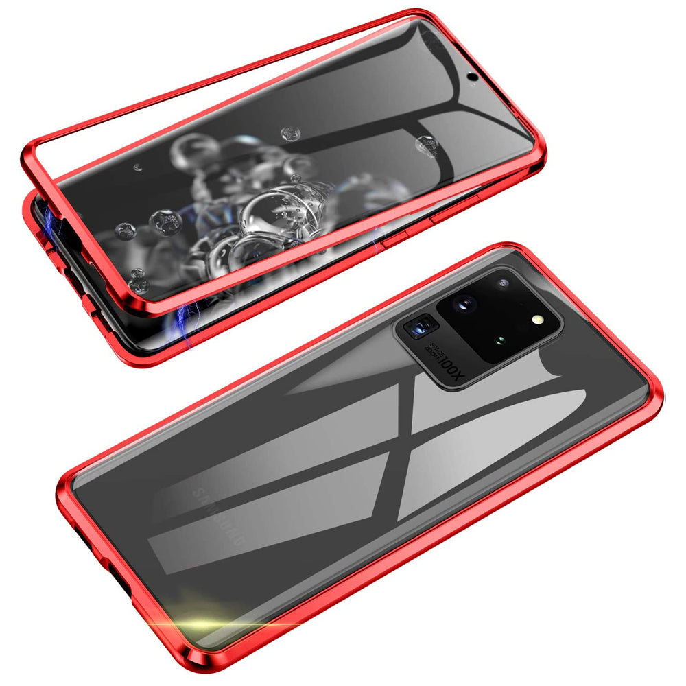 Magnetic Tough Glass case for Samsung Galaxy S20 Ultra