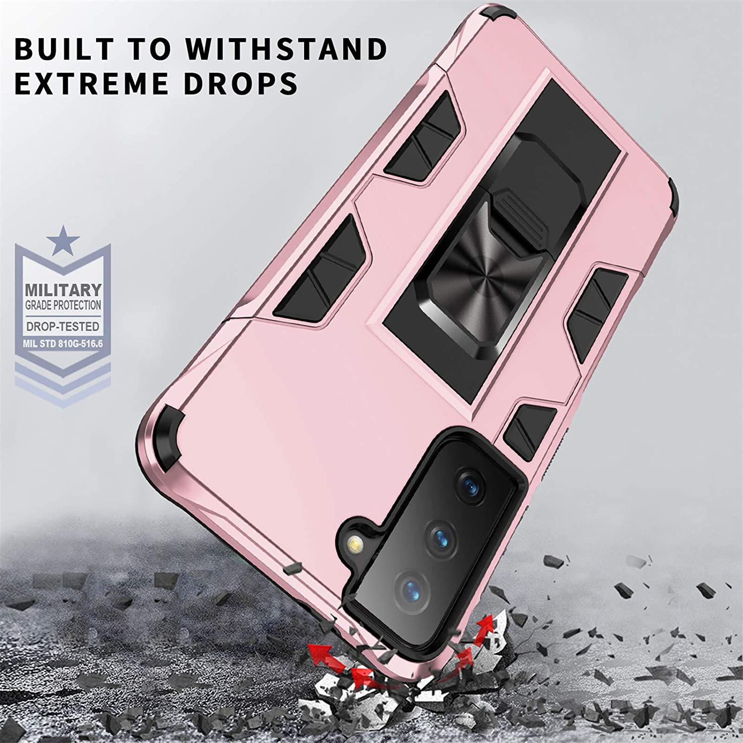 Tough Mag Kickstand Case for Samsung Galaxy S21 Plus