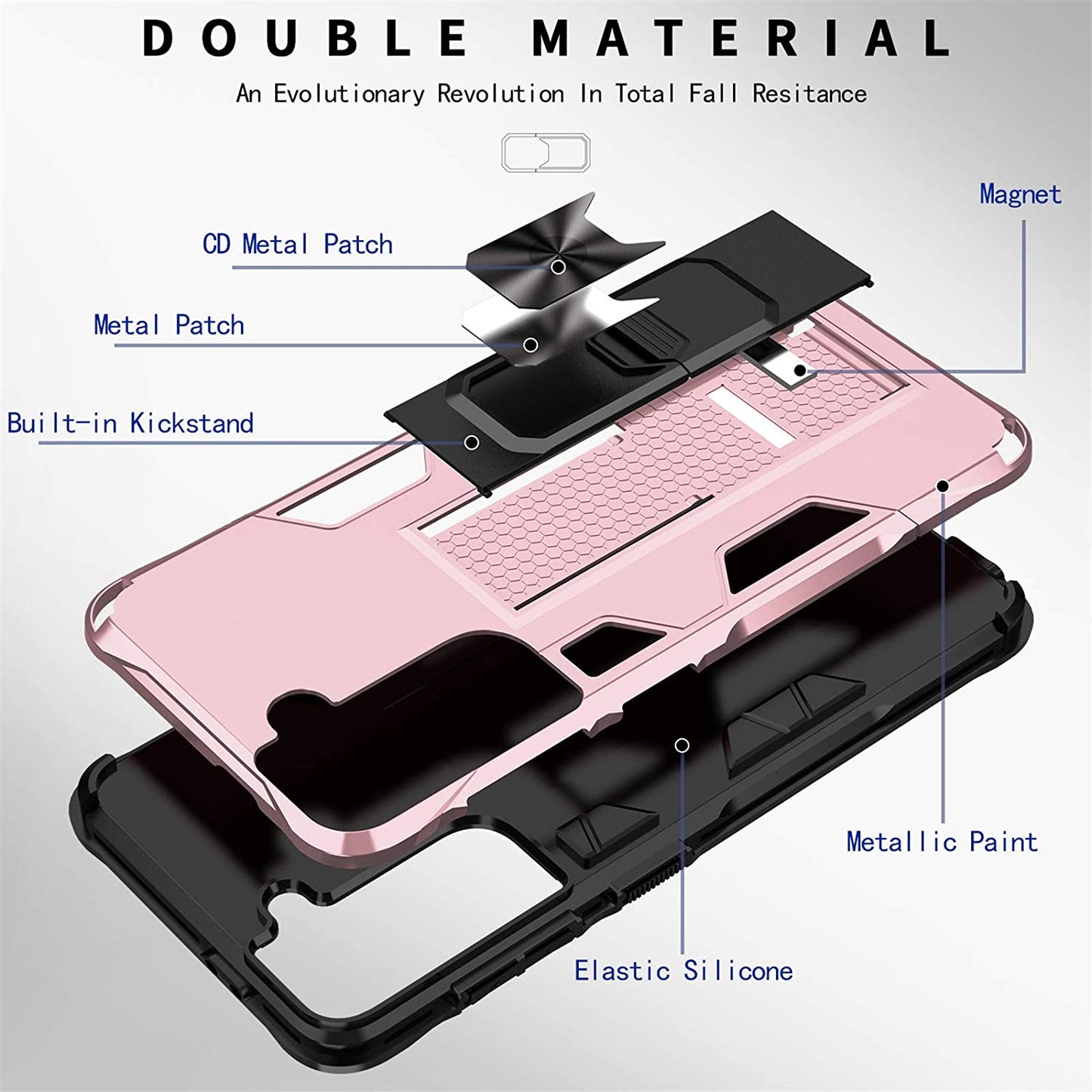 Tough Mag Kickstand Case for Samsung Galaxy S21 Plus