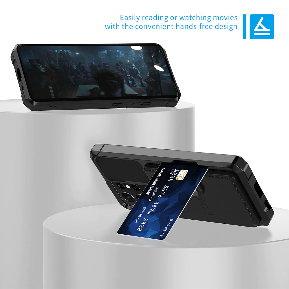 Flip Wallet Case for Samsung Galaxy S21 Ultra