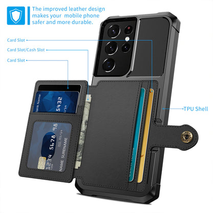 Flip Wallet Case for Samsung Galaxy S21 Ultra