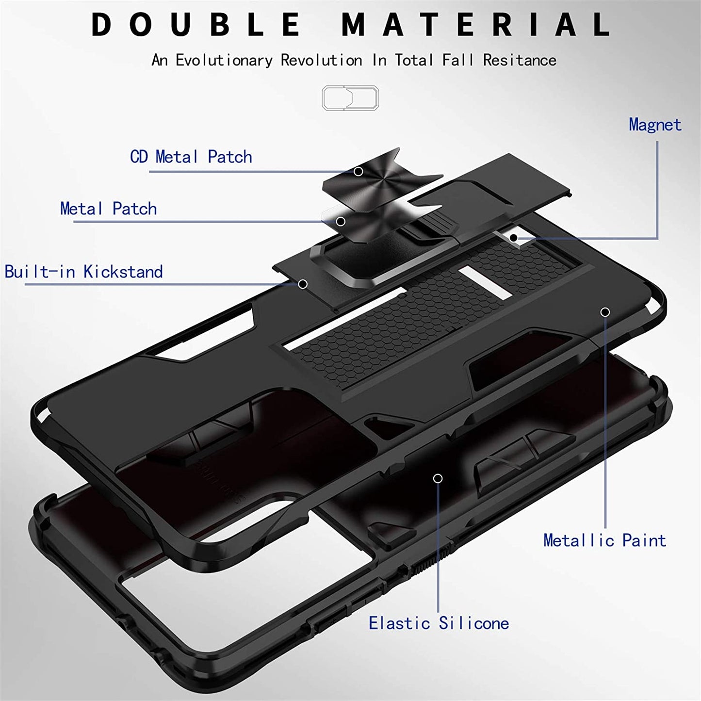 Tough Mag Kickstand Case for Samsung Galaxy S21 Ultra