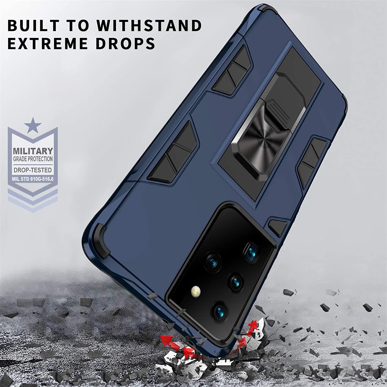 Tough Mag Kickstand Case for Samsung Galaxy S21 Ultra