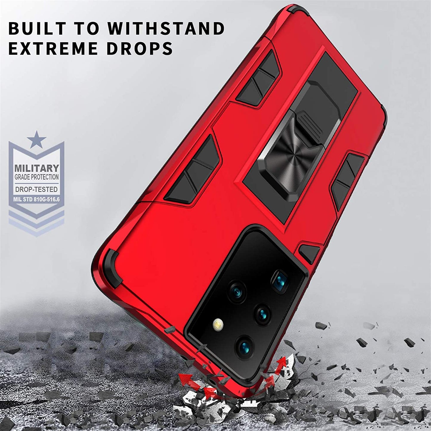 Tough Mag Kickstand Case for Samsung Galaxy S21 Ultra