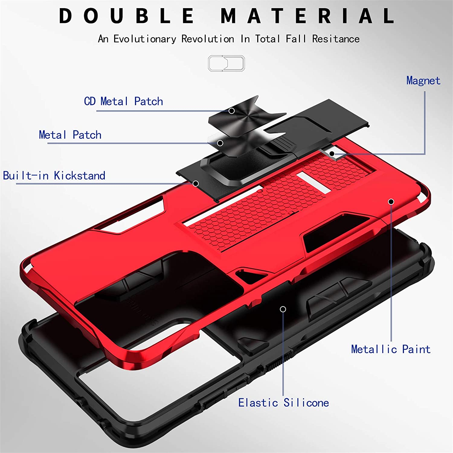 Tough Mag Kickstand Case for Samsung Galaxy S21 Ultra