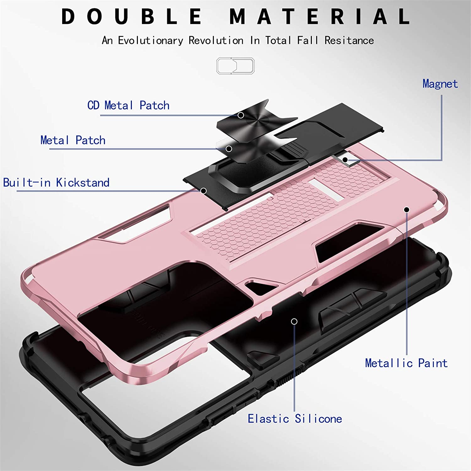 Tough Mag Kickstand Case for Samsung Galaxy S21 Ultra