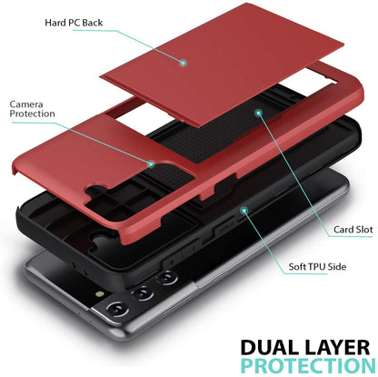 Tough Card Case for Samsung Galaxy S21