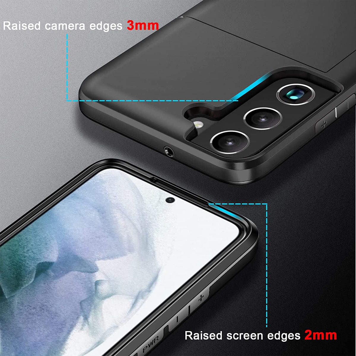 Tough Card Case for Samsung Galaxy S22 Plus