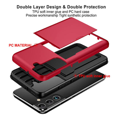 Tough Card Case for Samsung Galaxy S22 Plus