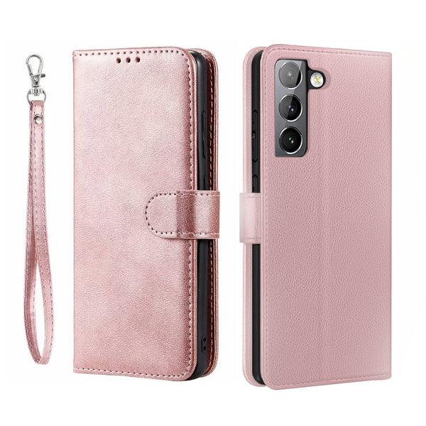 Detachable Leather Wallet case for Samsung Galaxy S23