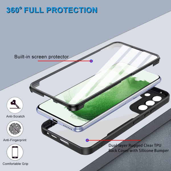 Hybrid 360 Protection case for Samsung Galaxy S23