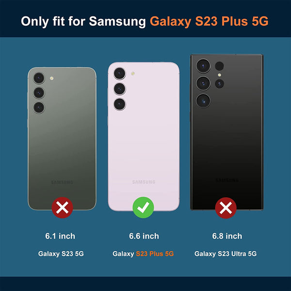 Bumper Clear Case for Samsung Galaxy S23 Plus