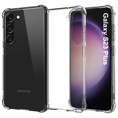 Bumper Clear Case for Samsung Galaxy S23 Plus