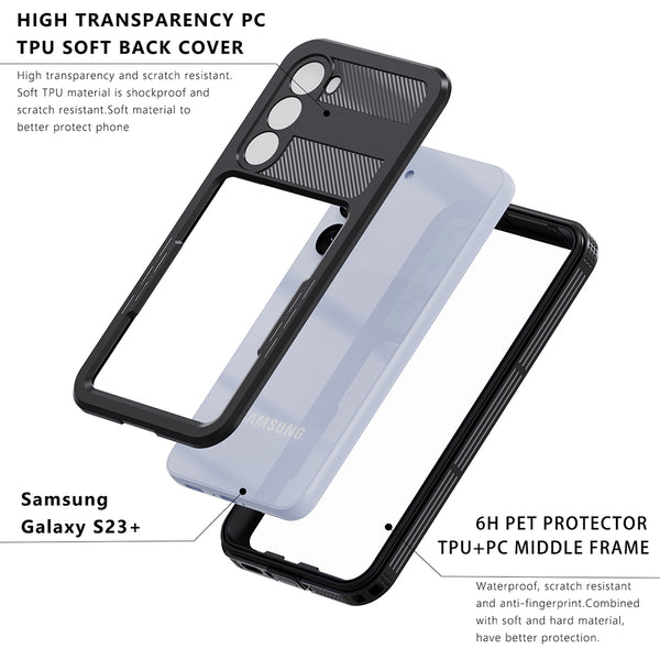 Redpepper Waterproof case for Samsung Galaxy S23 Plus