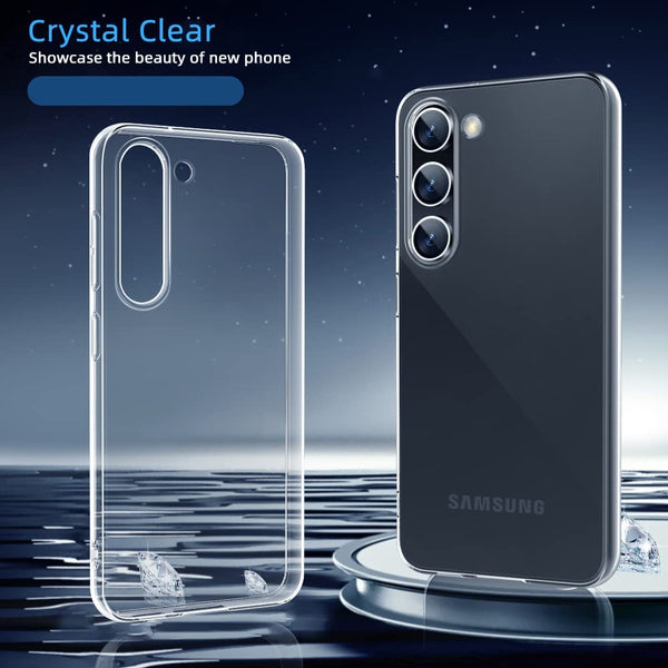 Clear Gel Case for Samsung Galaxy S23 Plus