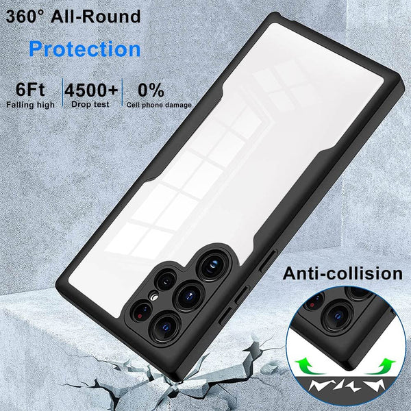 Hybrid 360 Protection case for Samsung Galaxy S23 Ultra