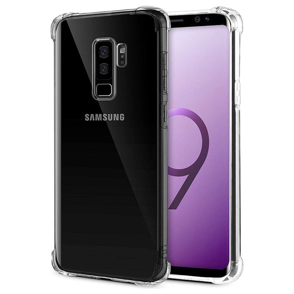 Protective Clear Gel case for Samsung Galaxy S9 Plus