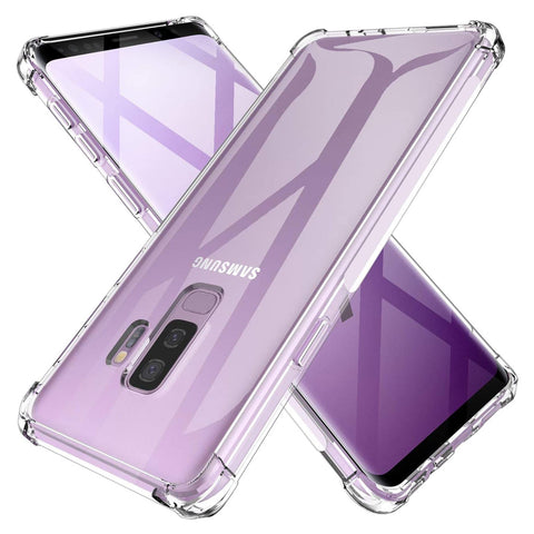 Protective Clear Gel case for Samsung Galaxy S9 Plus