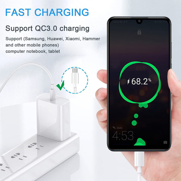 20W Fast Wall Charger iPhone Fast Charger Combo