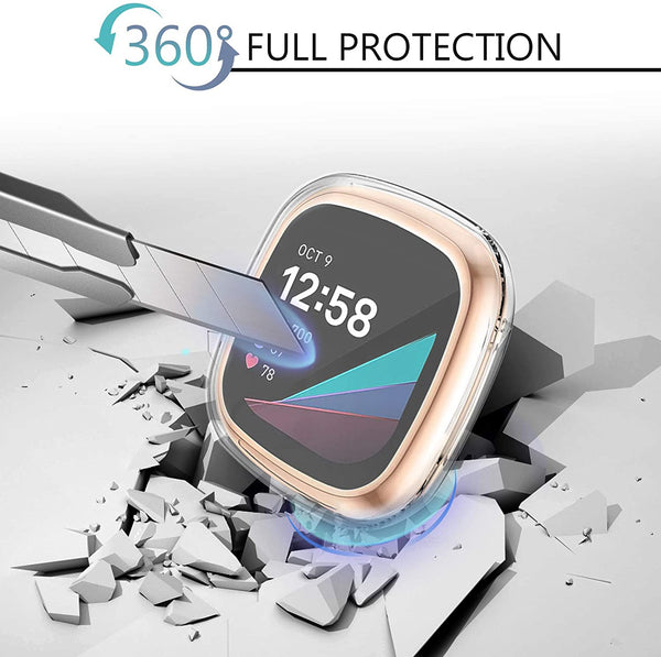 TPU Screen Protector for Fitbit Versa 3 - Clear
