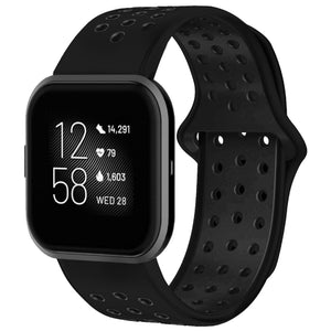Rubber Sports Strap for Fitbit Versa