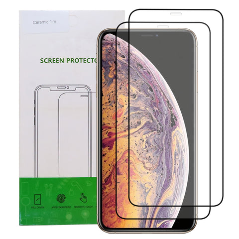 Ceramic Film Screen Protector for iPhone XS Max (2 pack)