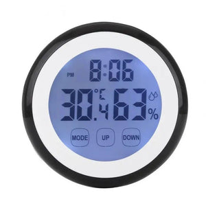 Digital LCD Display Indoor Thermometer Weather Station