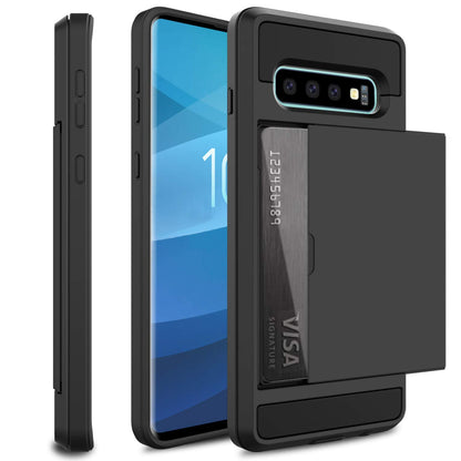 Card Slider case for Samsung Galaxy S10 Plus