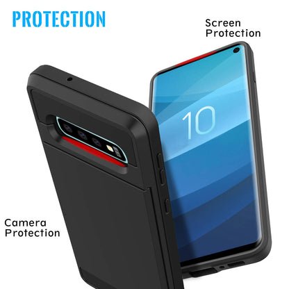 Card Slider case for Samsung Galaxy S10 Plus