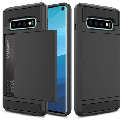 Card Slider case for Samsung Galaxy S10 Plus