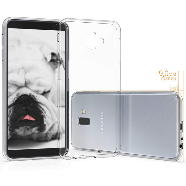 Clear Gel case for Samsung Galaxy J6 Plus
