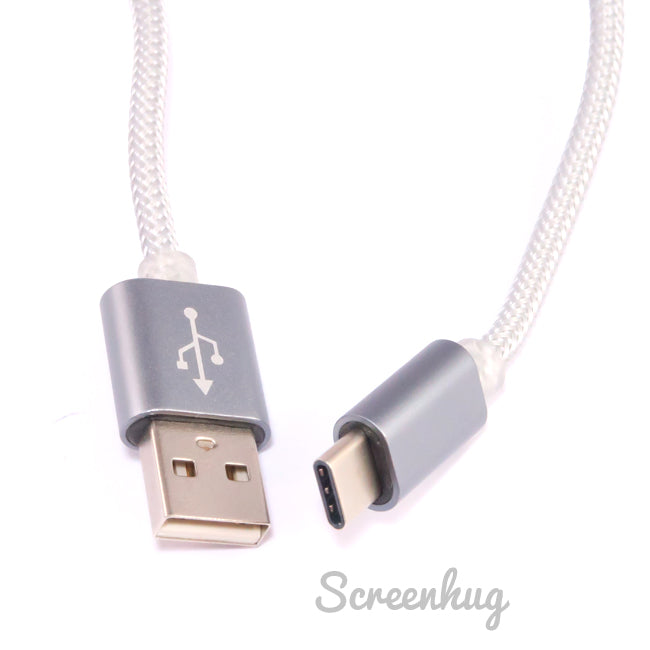 Nylon Weave Type-C Cables - 1 Metre wholesale