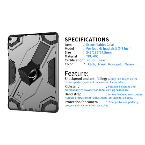 Tough Protective Case for iPad Mini 5 2019 with Belt