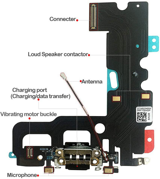 iPhone 7 Charging Port Flex Cable