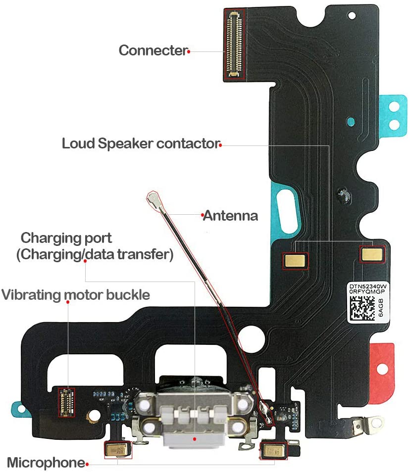 iPhone 7 Charging Port Flex Cable