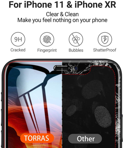 Full Glass Screen Protector for iPhone 11 Pro - White