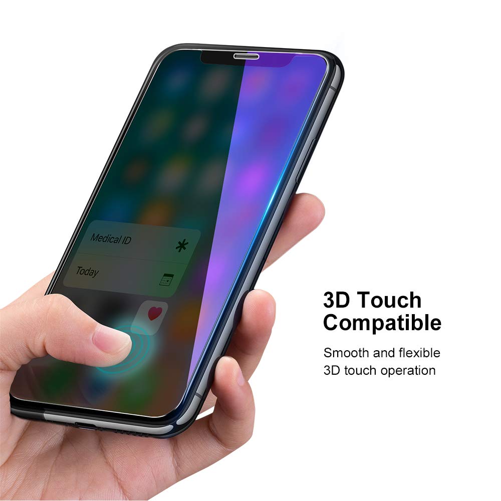 Blue Light Glass Screen Protector for iPhone XR