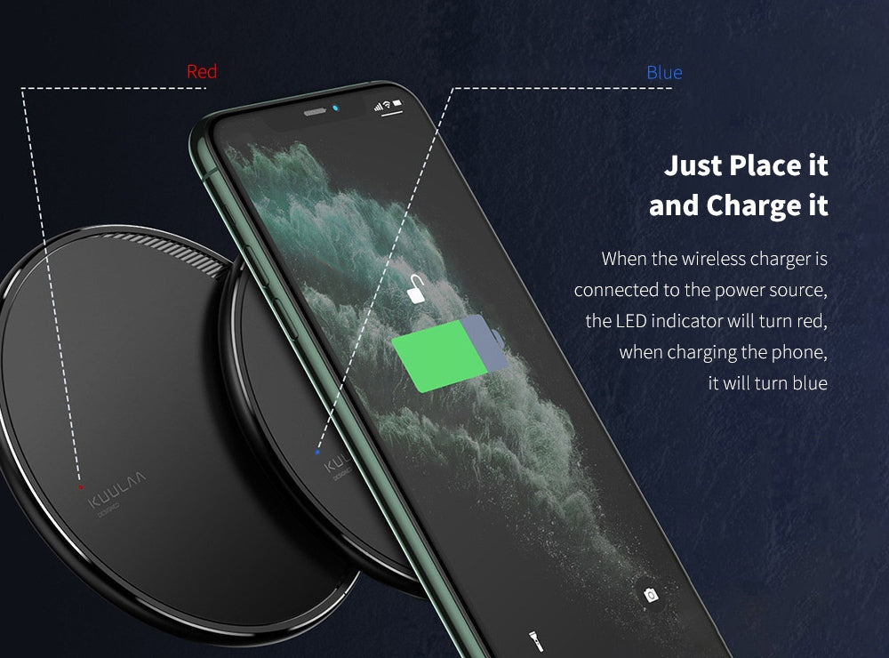 Wireless charger Kuulaa - 10W