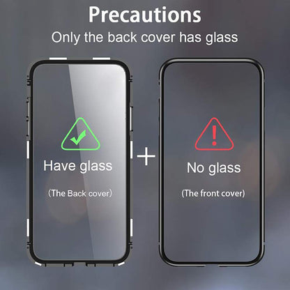 Metal Tough Glass Case for iPhone 11 Pro