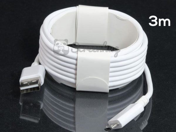 3 Metre Micro USB cable