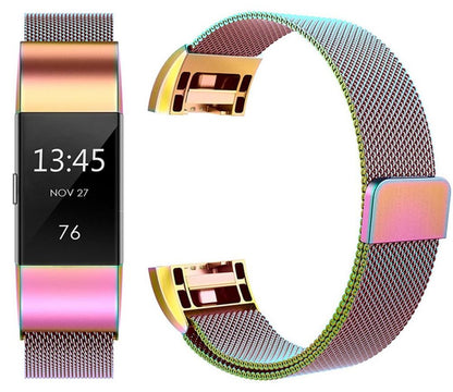 Milanese Metal Strap for Fitbit Charge 2