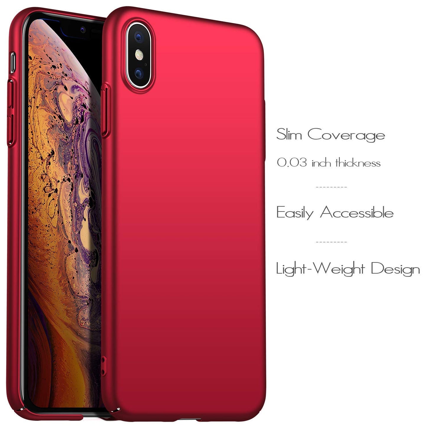 Thin Shell Case for iPhone XR